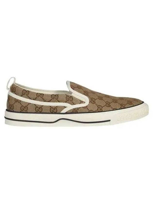 Gucci Tennis 1977 Slip-On Beige - GUCCI - BALAAN 1