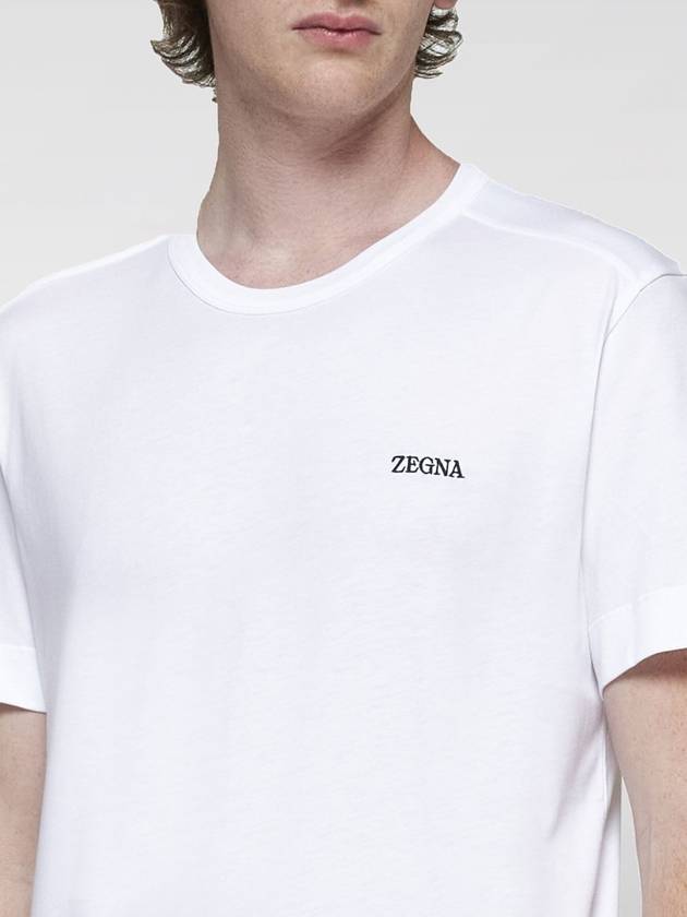 T-shirt in cotone Zegna - ERMENEGILDO ZEGNA - BALAAN 3