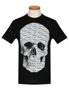 Skull All Over PP Short Sleeve T-Shirt Black - PHILIPP PLEIN - BALAAN 2