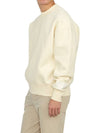 Alexandre Mattiussi Embroidered Logo Sweatshirt Ivory - AMI - BALAAN 6