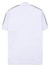 Logo Cotton Polo Shirt White - EMPORIO ARMANI - BALAAN 3