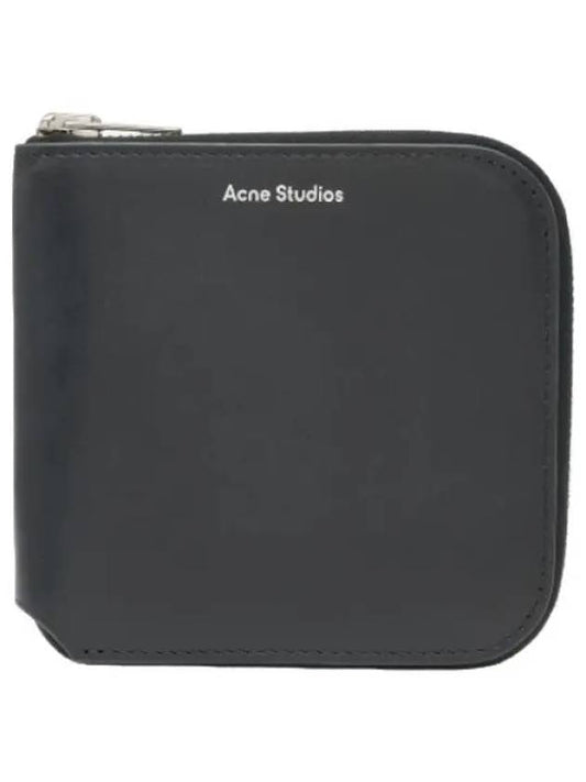 zipper wallet black - ACNE STUDIOS - BALAAN 1