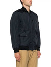 Supima Regular Fit Long Sleeve Shirt Black - STONE ISLAND - BALAAN 4