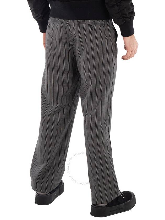 Vtmnts Men's Striped Pattern Barcode Tailored Pants, Size Medium - VETEMENTS - BALAAN 3