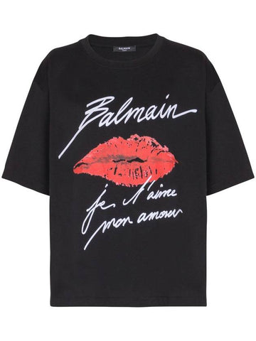 Balmain T-shirts and Polos Black - BALMAIN - BALAAN 1