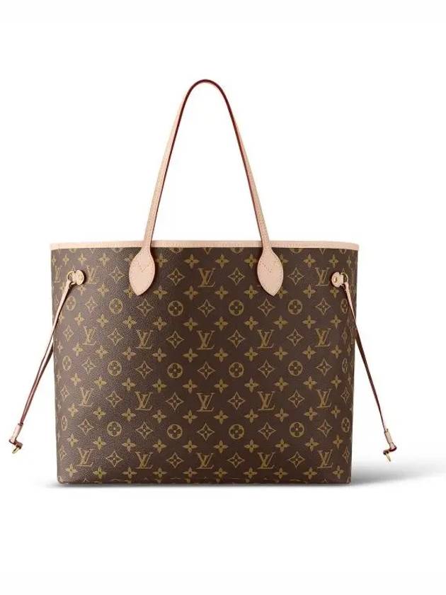 Neverfull MM Monogram Tote Bag Brown - LOUIS VUITTON - BALAAN.