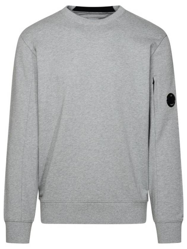 Diagonal Raised Fleece Sweatshirt Grey - CP COMPANY - BALAAN 1