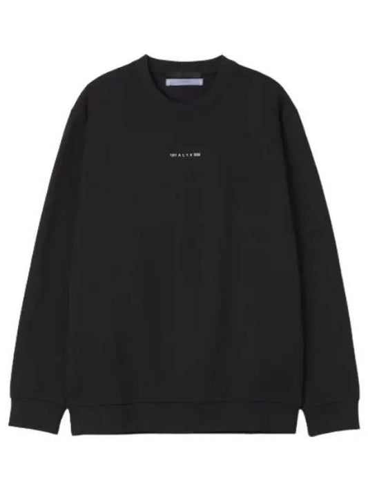 Logo printed sweatshirt black t shirt - 1017 ALYX 9SM - BALAAN 1