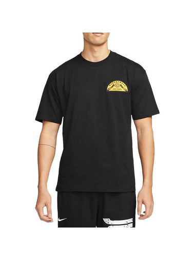 Max 90 Short Sleeves T Shirt Black - NIKE - BALAAN 1