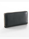 GG Logo Round Zipper Long Wallet Black - GUCCI - BALAAN 4