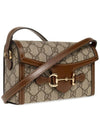 Horsebit 1955 Mini Bag Brown Beige - GUCCI - BALAAN 5