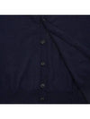 Cashmere Back Stitch Cardigan Navy - MAISON MARGIELA - BALAAN 9