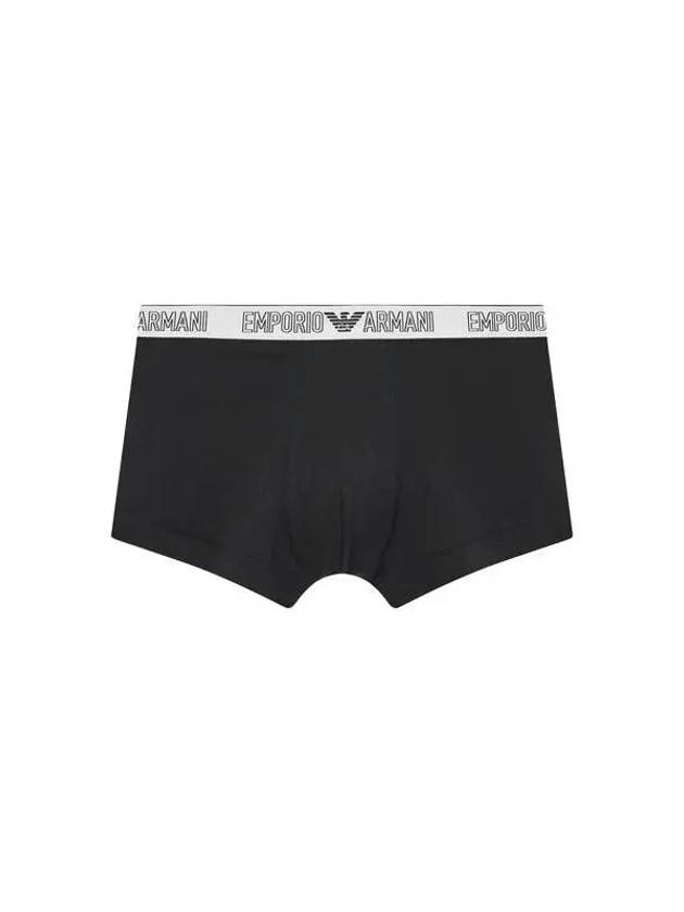 UNDERWEAR Men s Jacquard Logo Banding Drawn Black 270390 - EMPORIO ARMANI - BALAAN 1