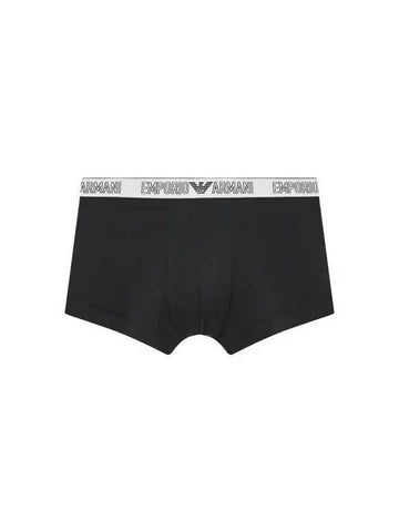 UNDERWEAR Men s Jacquard Logo Banding Drawn Black 270390 - EMPORIO ARMANI - BALAAN 1