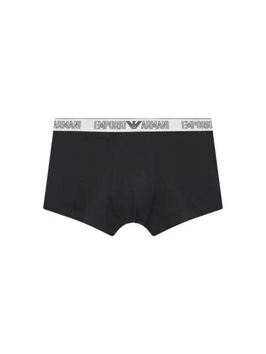 UNDERWEAR Men s Jacquard Logo Banding Drawn Black 270390 - EMPORIO ARMANI - BALAAN 1