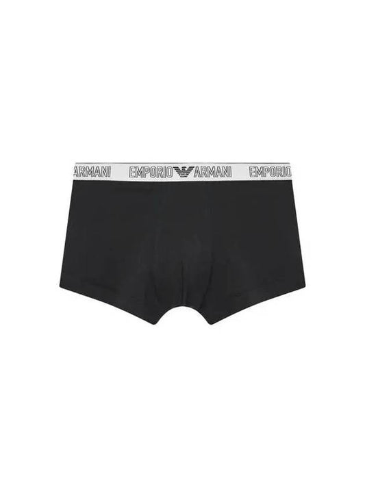 UNDERWEAR Men s Jacquard Logo Banding Drawn Black 270390 - EMPORIO ARMANI - BALAAN 1