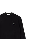 Basic Classic Fit Sweater Black - LACOSTE - BALAAN 3