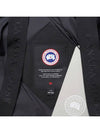 Wyndham Logo Patch Padding Black - CANADA GOOSE - BALAAN 5