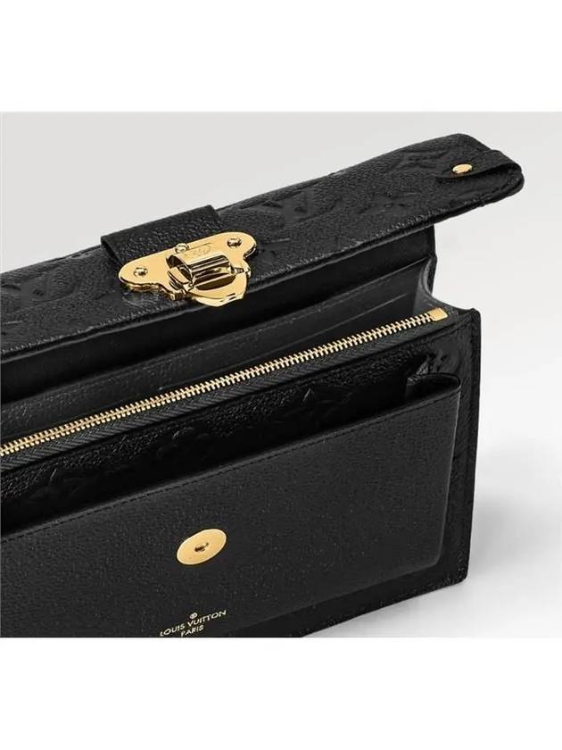 Vavin Chain Monogram Empreinte Card Wallet Black - LOUIS VUITTON - BALAAN 5