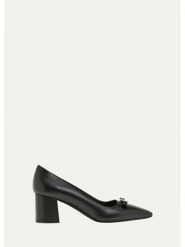 Vara Bow Pumps Black - SALVATORE FERRAGAMO - BALAAN 2