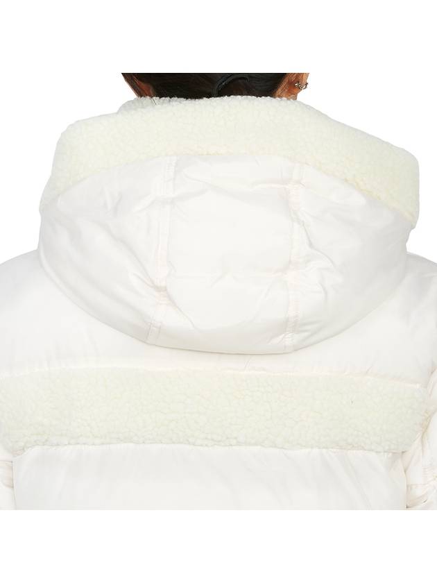 Regular Fit Hood Long Padding Jet Stream White - ALPHA INDUSTRIES - BALAAN 11