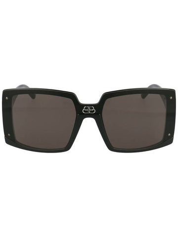 Eyewear Women's Square Acetate Sunglasses Black - BALENCIAGA - BALAAN.