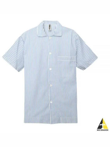 Poplin Pajamas Short Sleeve Shirt SWE PS - TEKLA - BALAAN 1
