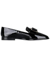 New Vara Plate Loafers Black - SALVATORE FERRAGAMO - BALAAN 5