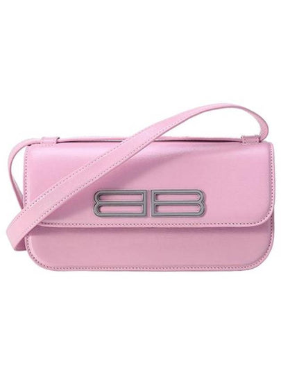 Gossip Calfskin Small Shoulder Bag Candy Pink - BALENCIAGA - BALAAN 2