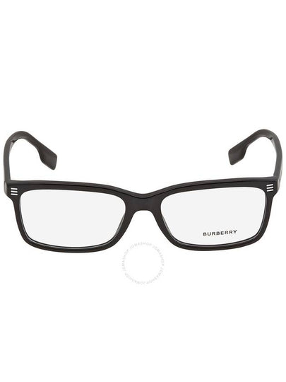 Rectangle Horn-rimmed Eyeglasses Black - BURBERRY - BALAAN 2