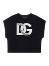 DG Logo Short Sleeve T-Shirt Black - DOLCE&GABBANA - BALAAN 9