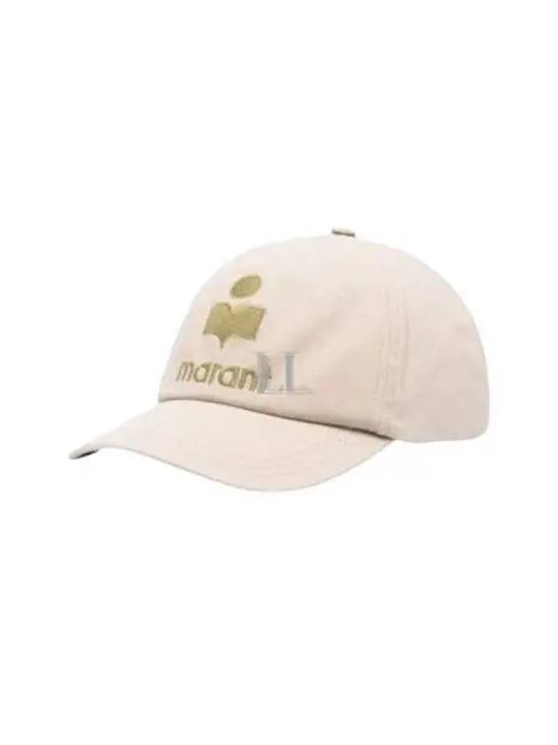 Tyron Logo Ball Cap Beige - ISABEL MARANT - BALAAN 2