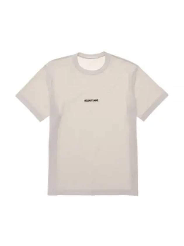 Inside Out Logo Tee N04HM510 QEO Inside T-Shirt - HELMUT LANG - BALAAN 2