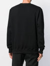 Big Eleven Print Crew Neck Sweatshirt Black - IH NOM UH NIT - BALAAN 6