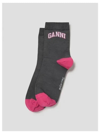 Print Socks Phantom Domestic Product GM0024052059244 - GANNI - BALAAN 1