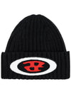 Intarsia C Logo Beanie Black - DIESEL - BALAAN 2