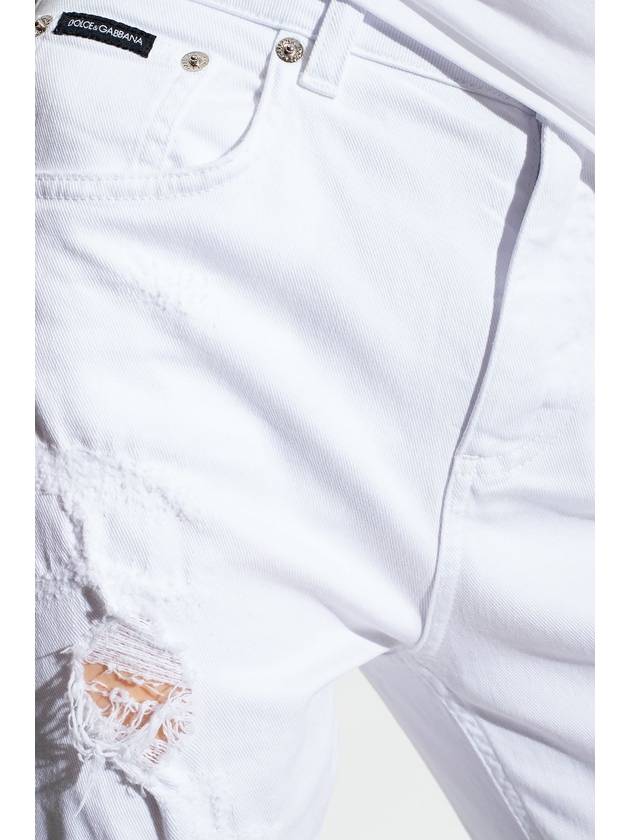 Destroyed Jeans White - DOLCE&GABBANA - BALAAN 6