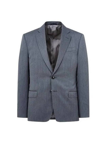 Men s wool no cheat single jacket gray - GIORGIO ARMANI - BALAAN 1