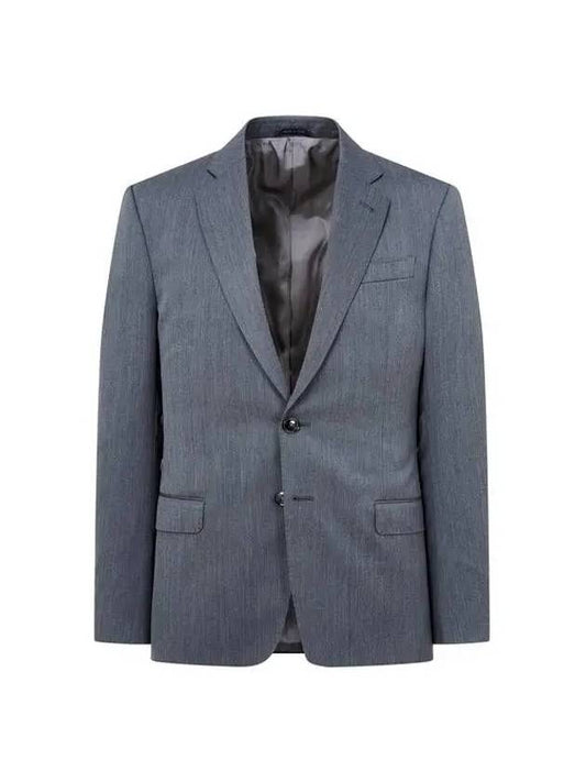 Men s wool no cheat single jacket gray - GIORGIO ARMANI - BALAAN 1