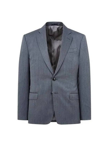 Men s wool no cheat single jacket gray - GIORGIO ARMANI - BALAAN 1