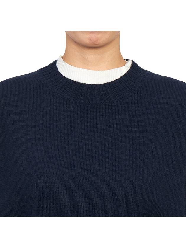 Margot Knitted Vest Dark Navy - A.P.C. - BALAAN 6