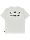 10th Anniversary Short Sleeve T-Shirt White - IAB STUDIO - BALAAN 1