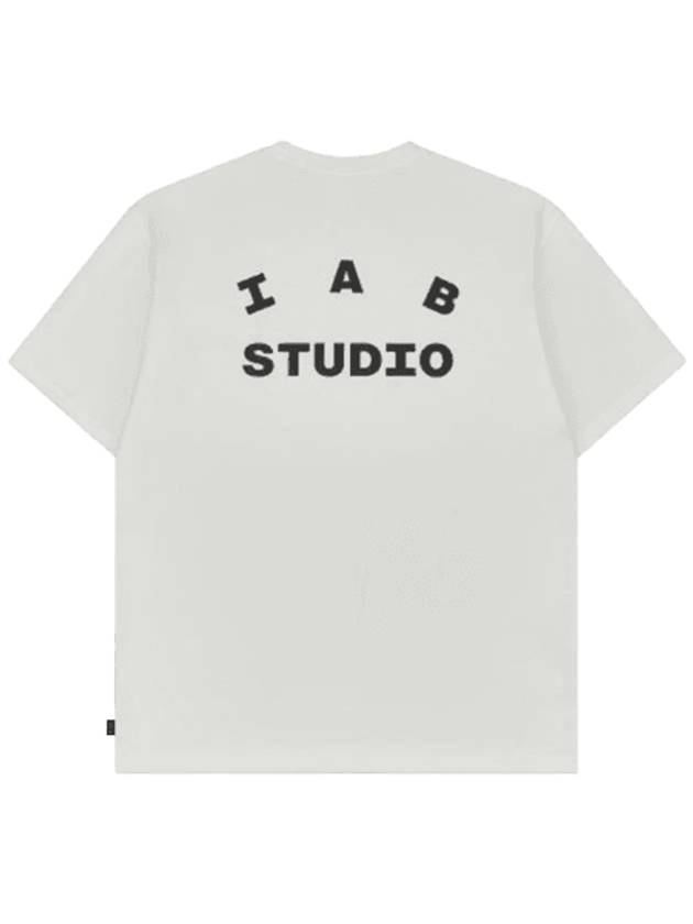 10th Anniversary Short Sleeve T-Shirt White - IAB STUDIO - BALAAN 1