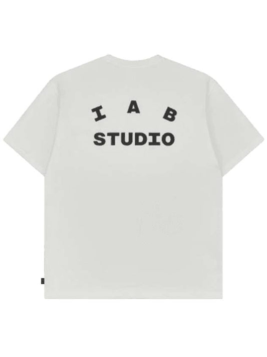 10th Anniversary Short Sleeve T-Shirt White - IAB STUDIO - BALAAN 1