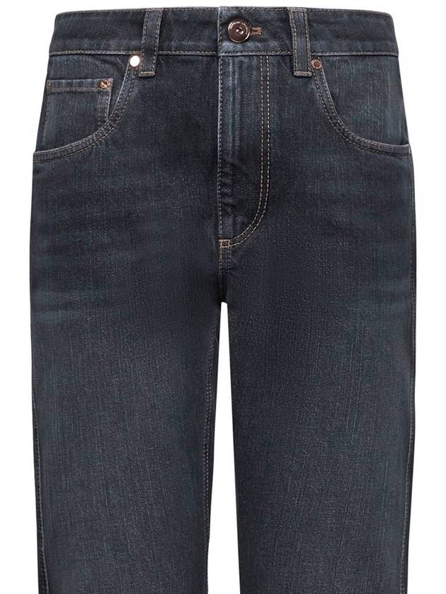 Straight Crop Jeans MA095P5847C8999 - BRUNELLO CUCINELLI - BALAAN 3