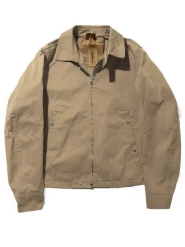 Freezer Ultra Light Cotton Zip-up Jacket Beige - TEN C - BALAAN 2