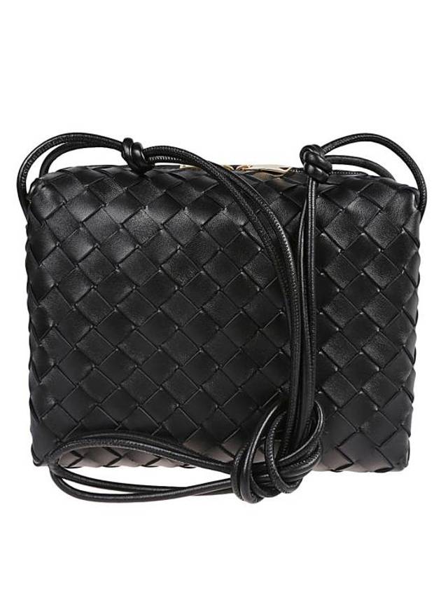 Loop Camera Small Cross Bag Black - BOTTEGA VENETA - BALAAN 3