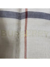 London Check Reversible Stone Light Green Scarf 8079750 - BURBERRY - BALAAN 4