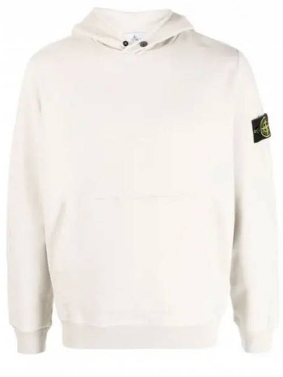 Compass Logo Patch Hoodie Ice - STONE ISLAND - BALAAN 2