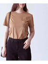 PAPAIA short sleeve t shirt camel - MAX MARA - BALAAN 4